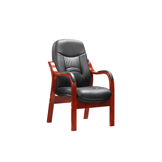 Executive Genuine Leather Visitor Chair
