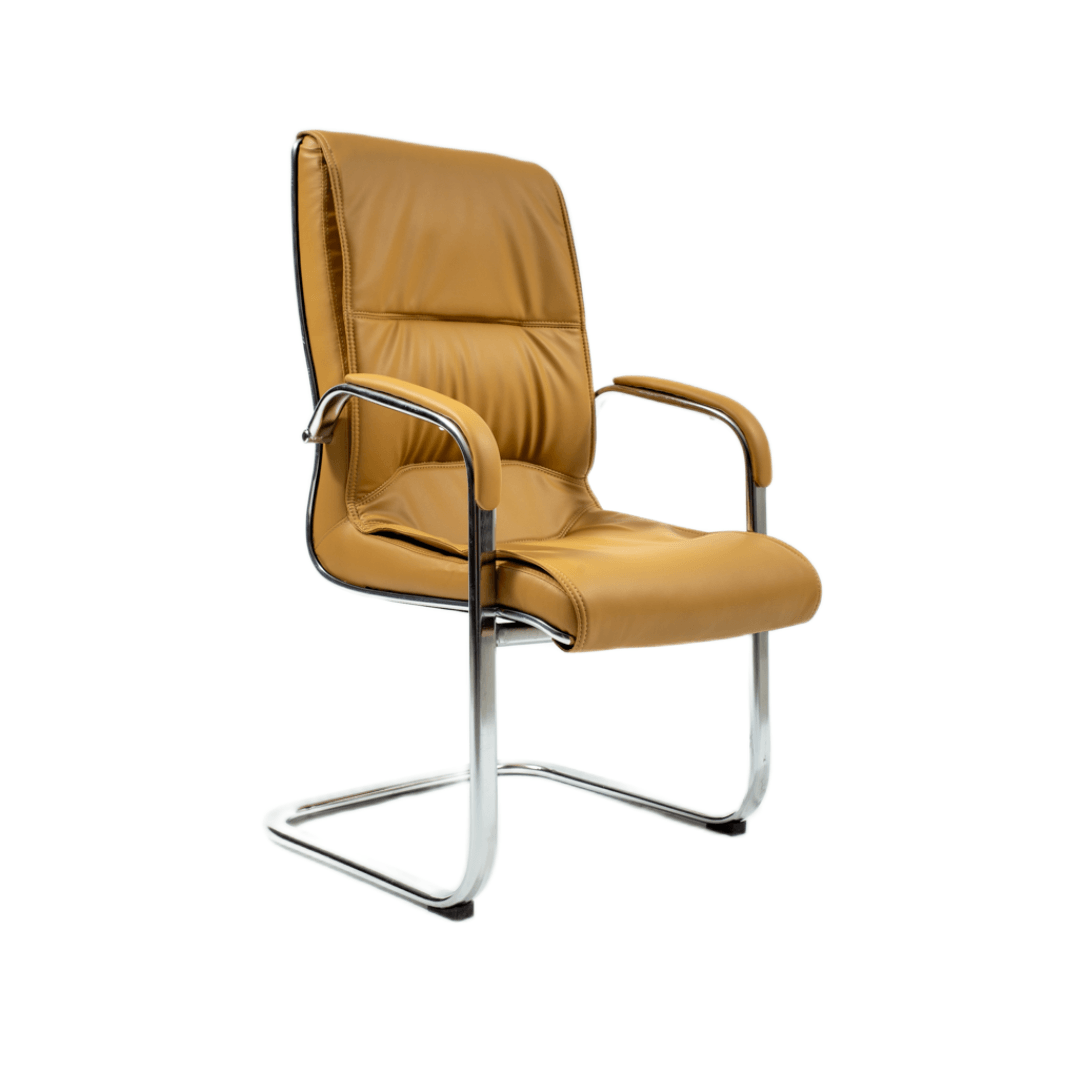 EliteCraft PU Comfort Visitor's Chair - Modern Office
