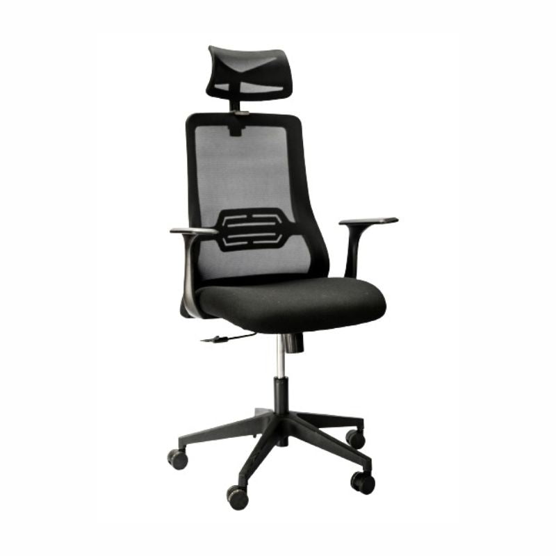HT7075AX ErgoMax Pro Mesh High Back Chair - A sleek, ergonomic office chair designed for optimal comfort and support during long work hours. Features include adjustable settings, lumbar support, and a modern design that complements any workspace.