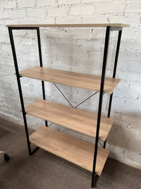 Nordic Home 4 Tier Bookcase