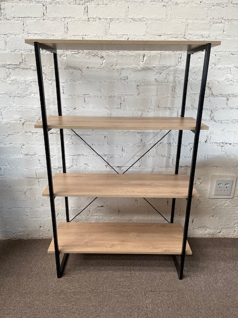 Nordic Home 4 Tier Bookcase