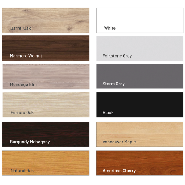 2 Door Wall Unit - Various Colour Options