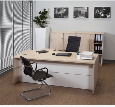 Platinum Executive Desk - Various Colour Options