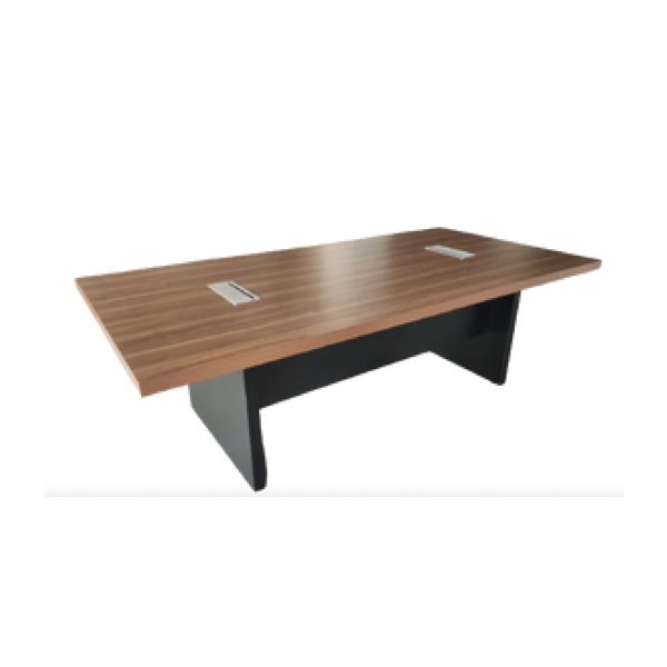 "Experience boardroom excellence with the Prestige Boardroom Desk—measuring 2400W x 1200D x 750H, this desk combines elegance and functionality. Elevate your space with ample room for strategic discussions and decisive meetings, reflecting your commitment to success."