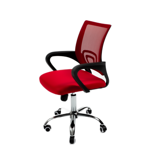 Eco Mesh Back Office Chair - Comfort meets functionality. Mid mesh back, swivel/tilt, adjustable height. Specs: Weight 12.00 KGS, Width 57.00 cm, Height 103.00 cm, Depth 58.00 cm, Capacity Max 90kg. What's in the box: 1 x Unassembled Eco Mesh Back Office Chair, 1 x Hardware Packet, 1 x Instruction Manual. Upgrade your office for R295 (Assembled) or R99 (Unassembled) delivery fee