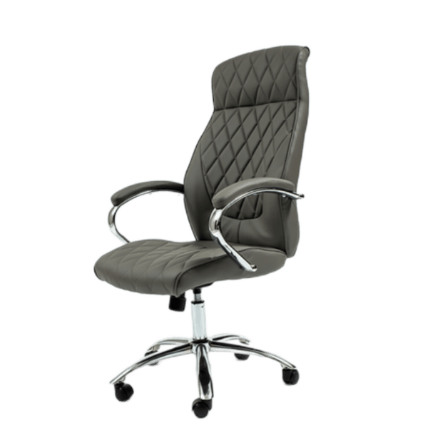 PivotPro Office Chair is a testament to sophistication with its faux leather upholstery, providing a sleek and modern aesthetic