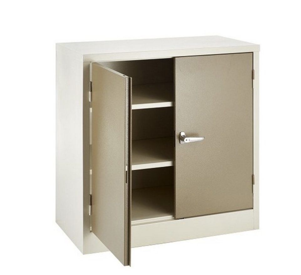 Steel Stationery Cupboard (2-Tier)