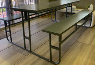 Steel Canteen Table 1.8m
