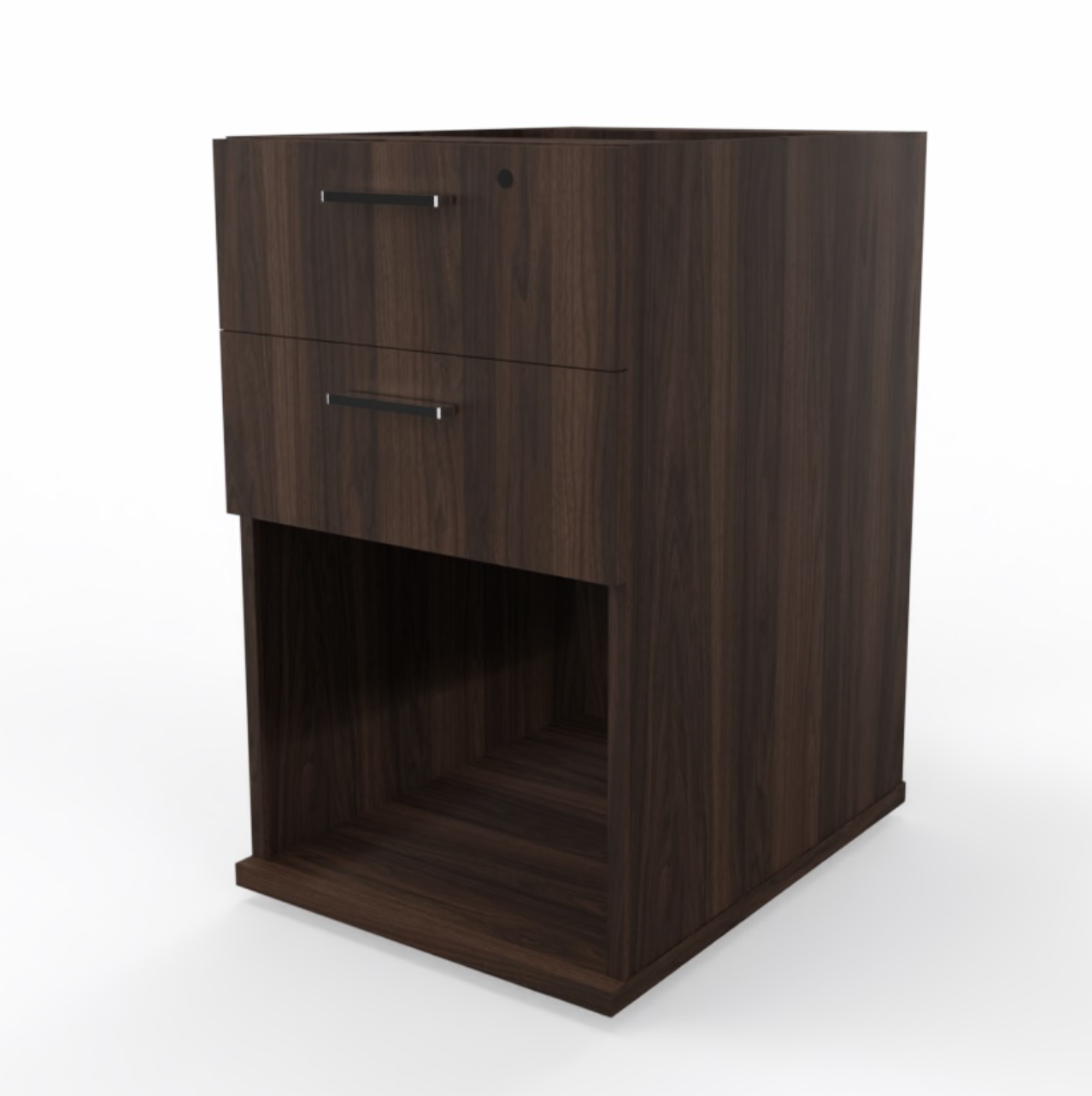 Discovery Lite Cluster Desk Mahogany