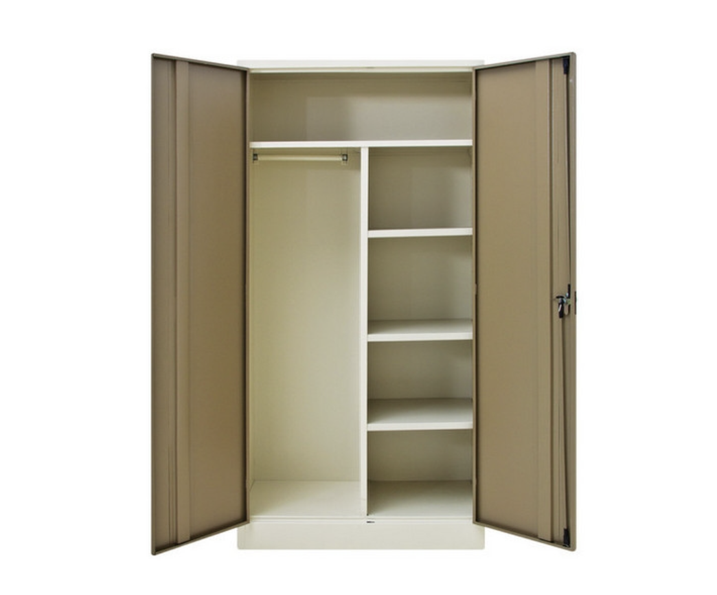 Gents Steel Wardrobe Ivory Karoo