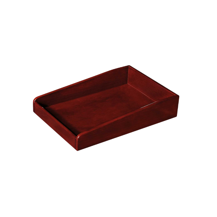Letter Tray Mahogany Veneer