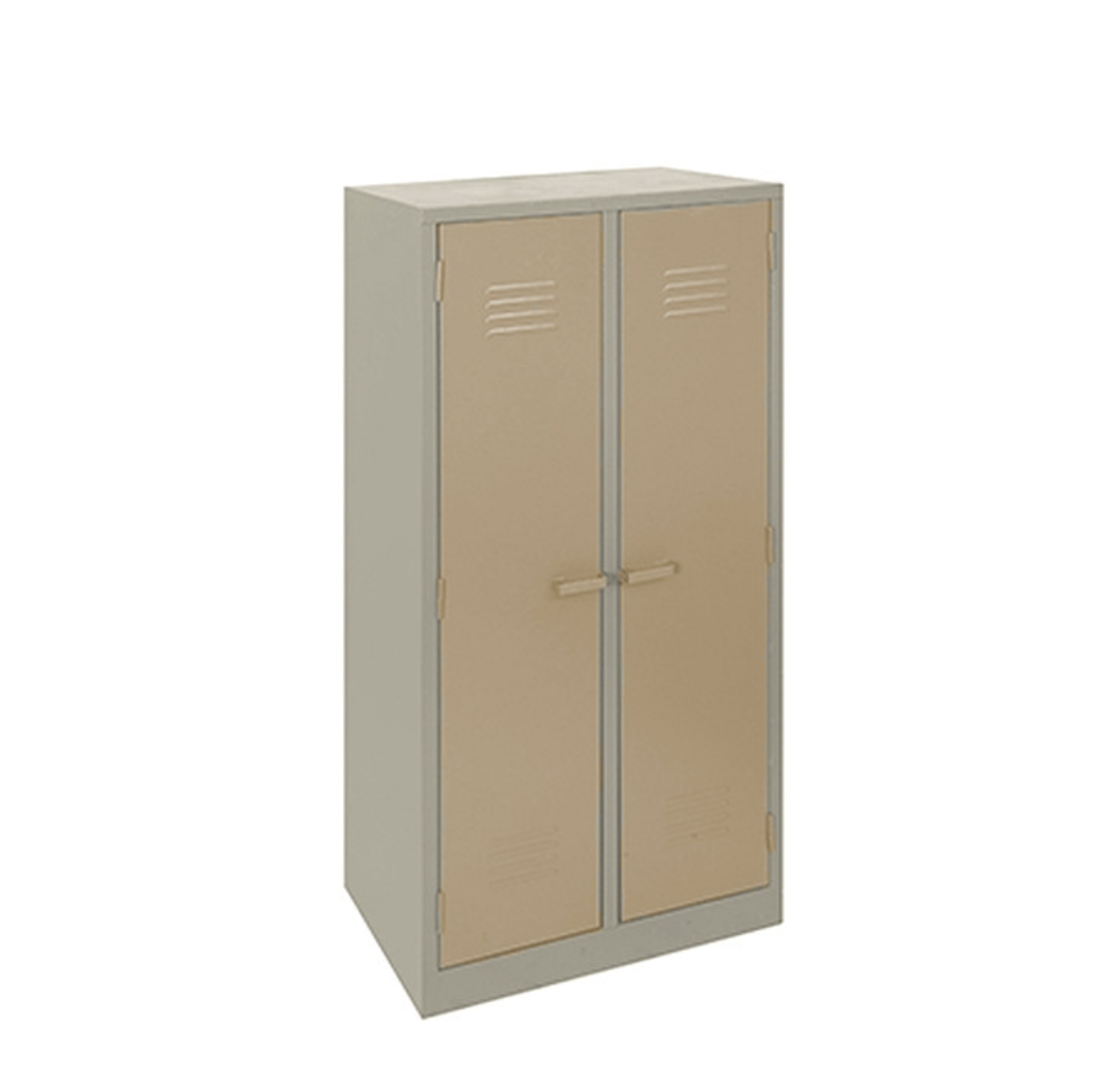 Steel Double Hostel Locker Ivory Karoo