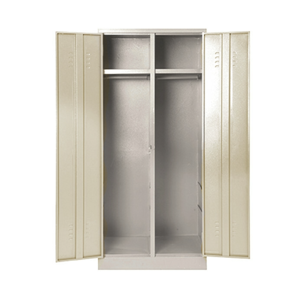 Steel Double Hostel Locker Ivory Karoo