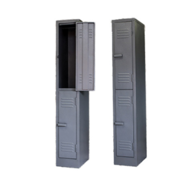 2 Compartment Steel Locker – Modern Office