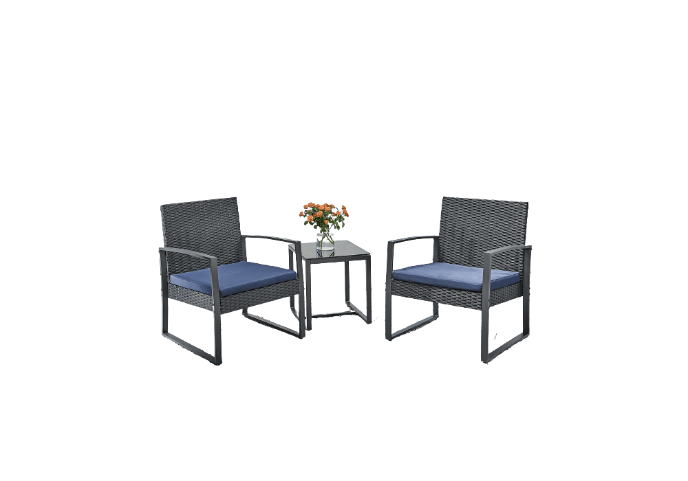 3 Piece Patio Harmony Set - Modern Office