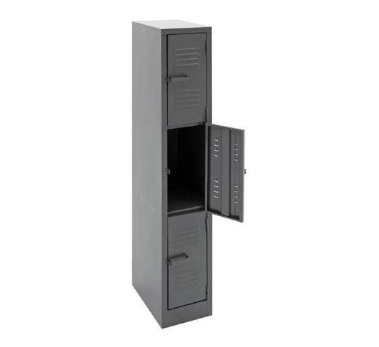 <img src="locker-image.jpg" alt="Three Compartment Steel Locker - A durable and secure storage solution with three compartments, ideal for organizing personal belongings in schools, gyms, offices, or other facilities.">