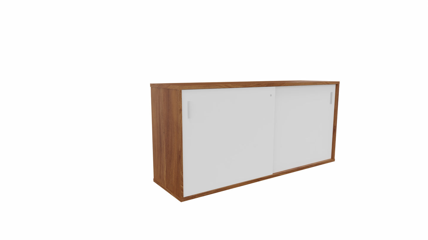 Sliding Door Storage Cabinet (Desk Height)