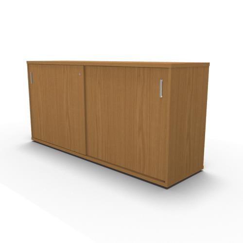 Sliding Door Storage Cabinet (Desk Height)