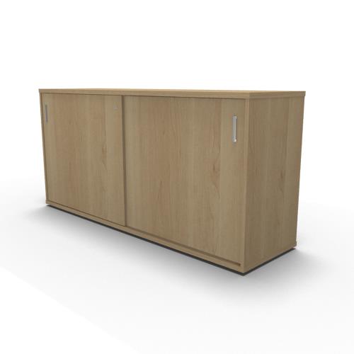 Sliding Door Storage Cabinet (Desk Height)