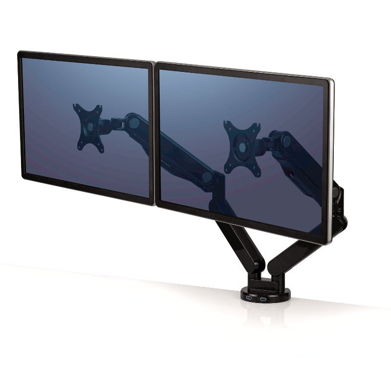 Platinum Series Dual Monitor Arm - Modern Office