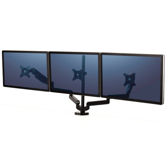 Platinum Series Triple Monitor Arm - Modern Office