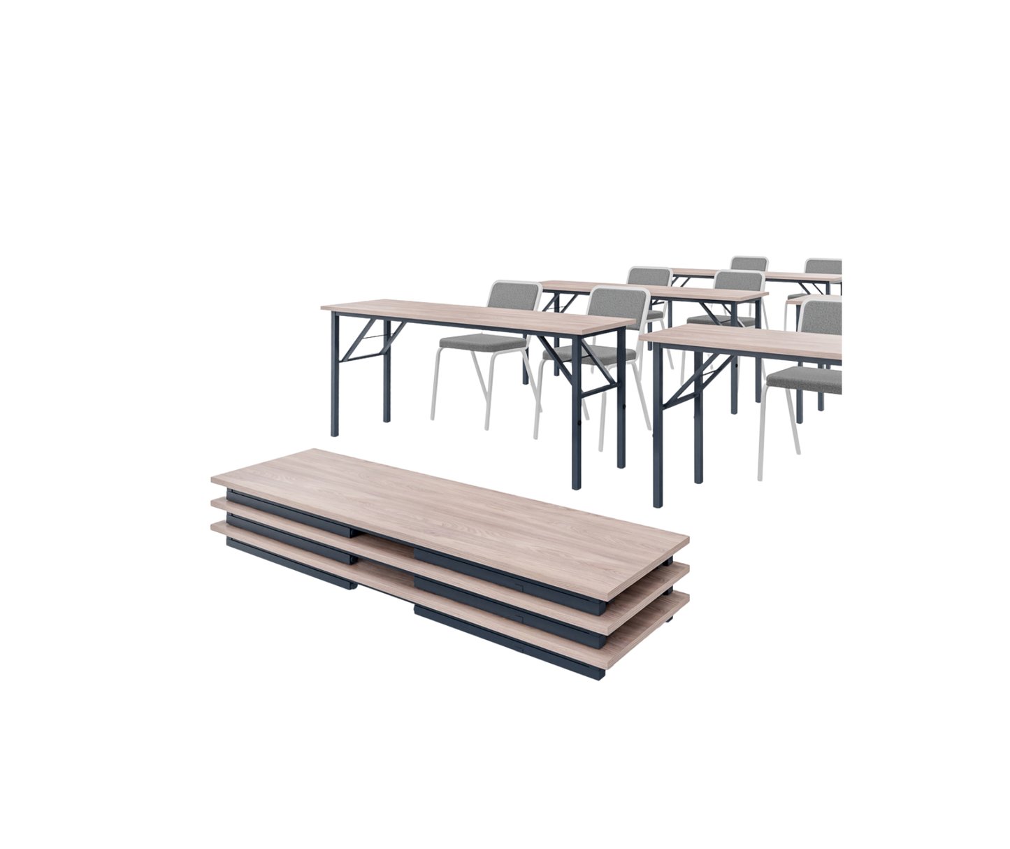 Fold Up Training Table