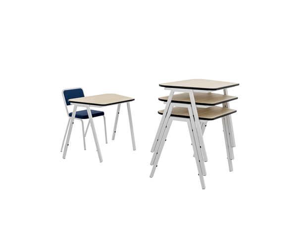 Stackable Office Table Graft Stackable Training Table – Modern Office