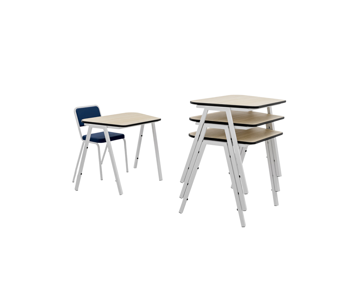 Graft Stackable Training Table – Modern Office