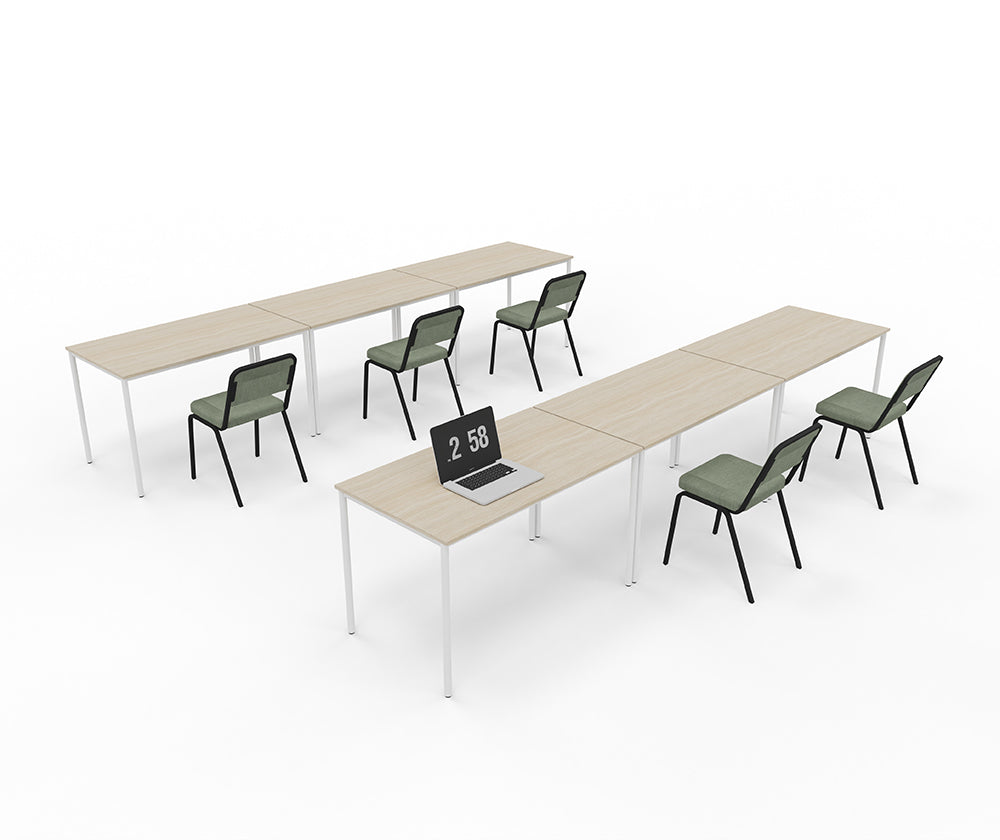 Rectangular Training Table