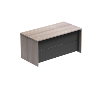 1.6M Straight Desk - Light Oak