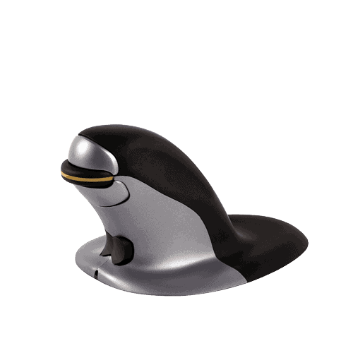 Penguin® Ambidextrous Vertical Mouse - Modern Office