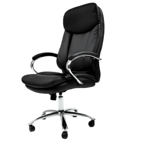 he ProForm Posture Office Chair seamlessly blends style with affordability. Crafted with high-quality faux leather upholstery, this chair elevates the aesthetics of your office space without breaking the bank.