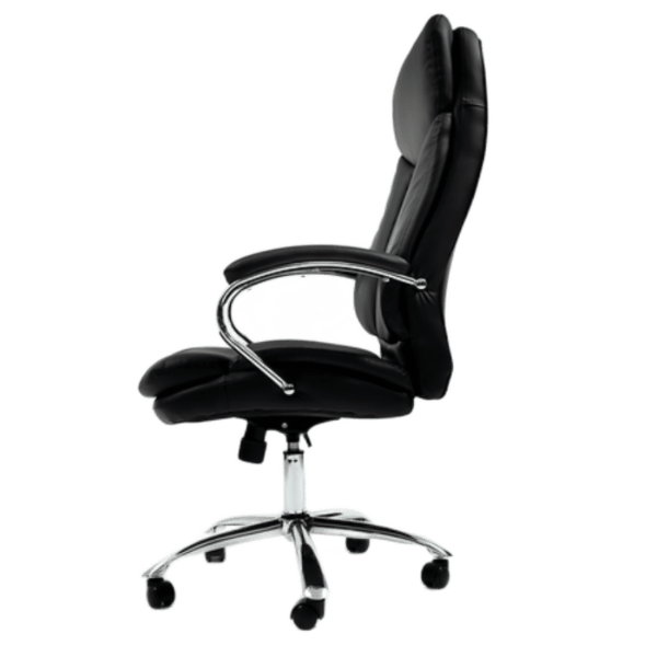 he ProForm Posture Office Chair seamlessly blends style with affordability. Crafted with high-quality faux leather upholstery, this chair elevates the aesthetics of your office space without breaking the bank.