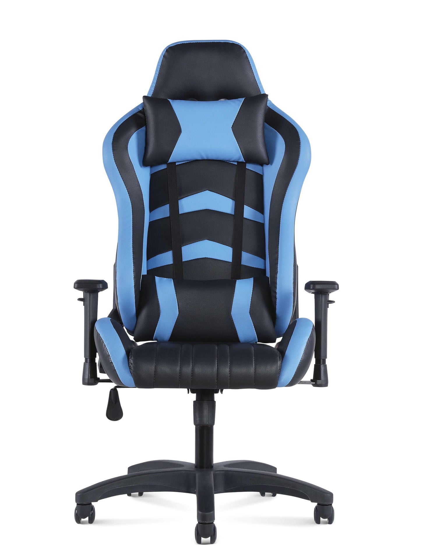 <img src="gaming-chair-image.jpg" alt="STL-R801A VelocityX Gaming Chair - A sleek, ergonomic gaming chair designed for ultimate comfort during long gaming sessions. Features include adjustable settings, lumbar support, and a stylish racing-inspired design. Available in red and blue.">