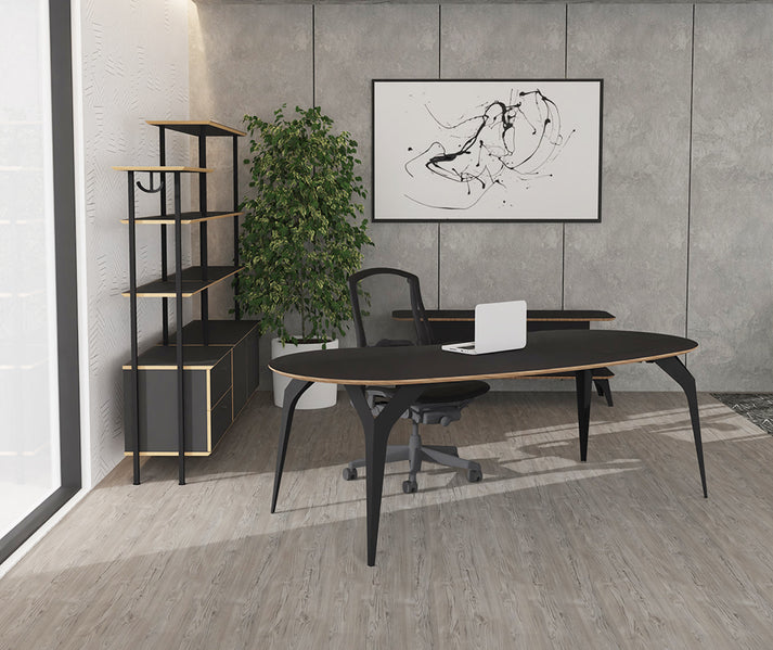 Shell Trading Desk Shell Executive Desk – Modern Office