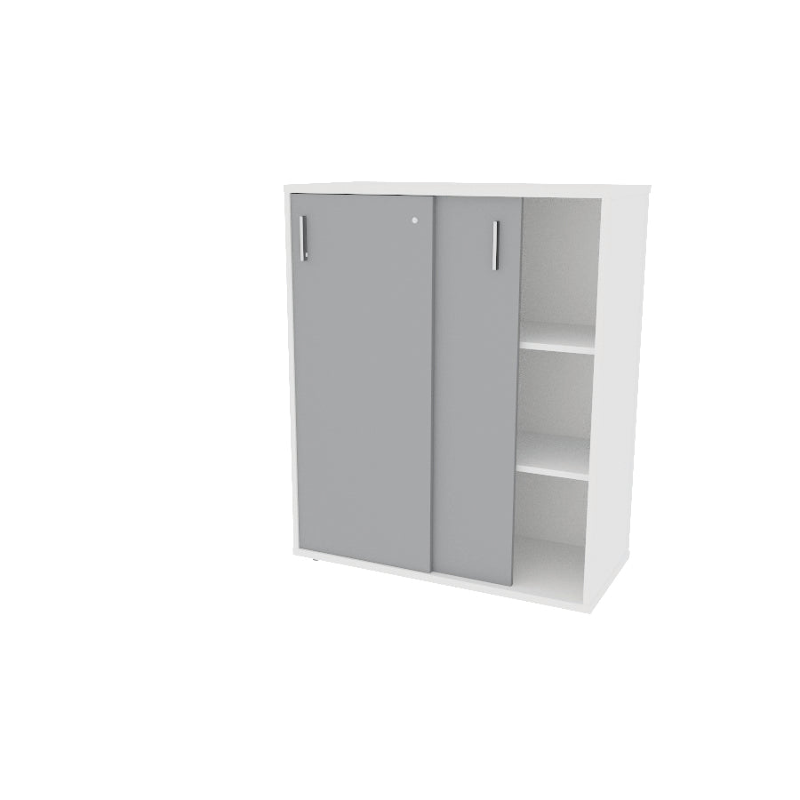 Sliding Door Storage Cabinet Tall