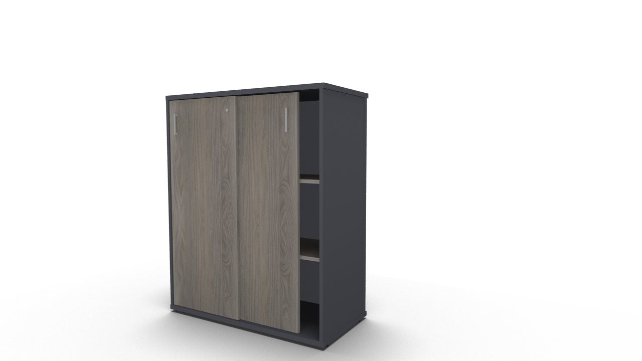 Sliding Door Storage Cabinet Tall