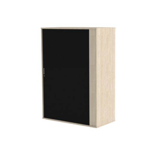 Systems Cabinet with Black Roller Door - Various Colour Options
