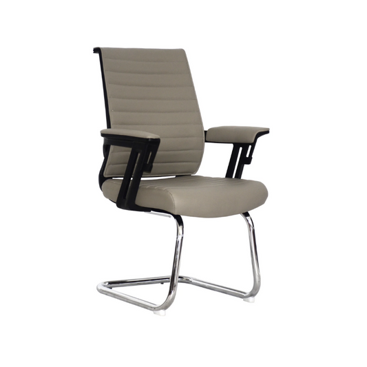 Wallstreet Visitor Chair Light Grey