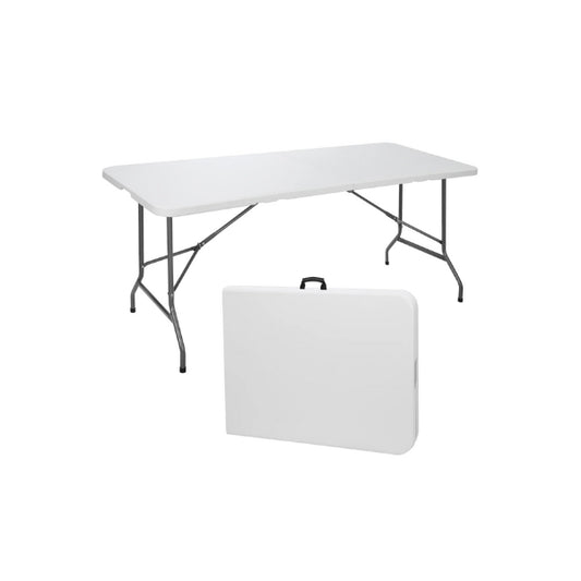 1.8m White Folding Table