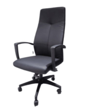 "Elevate your workspace with our PU Leather Swivel and Tilt Chair – a perfect blend of style and affordability. Faux leather upholstery delivers a sleek look, while swivel and tilt features ensure comfort and versatility. Ideal for a chic and practical office setup."