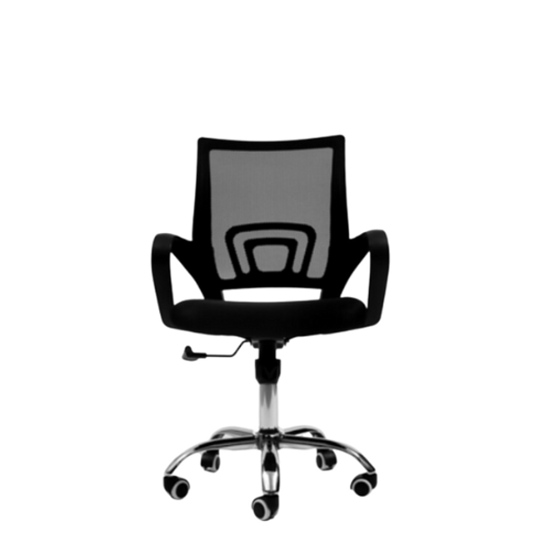 Eco Mesh Back Office Chair - Comfort meets functionality. Mid mesh back, swivel/tilt, adjustable height. Specs: Weight 12.00 KGS, Width 57.00 cm, Height 103.00 cm, Depth 58.00 cm, Capacity Max 90kg. What's in the box: 1 x Unassembled Eco Mesh Back Office Chair, 1 x Hardware Packet, 1 x Instruction Manual. Upgrade your office for R295 (Assembled) or R99 (Unassembled) delivery fee