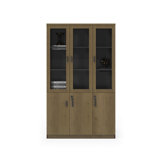 Izmir 3 door Melamine Office Cabinet