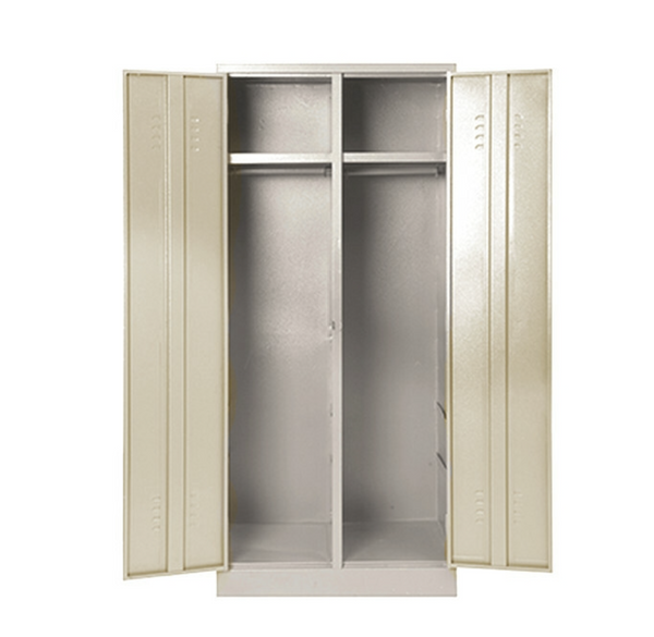 Steel Double Hostel Locker Ivory Karoo – Modern Office
