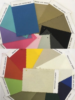 colour swatch for cushions